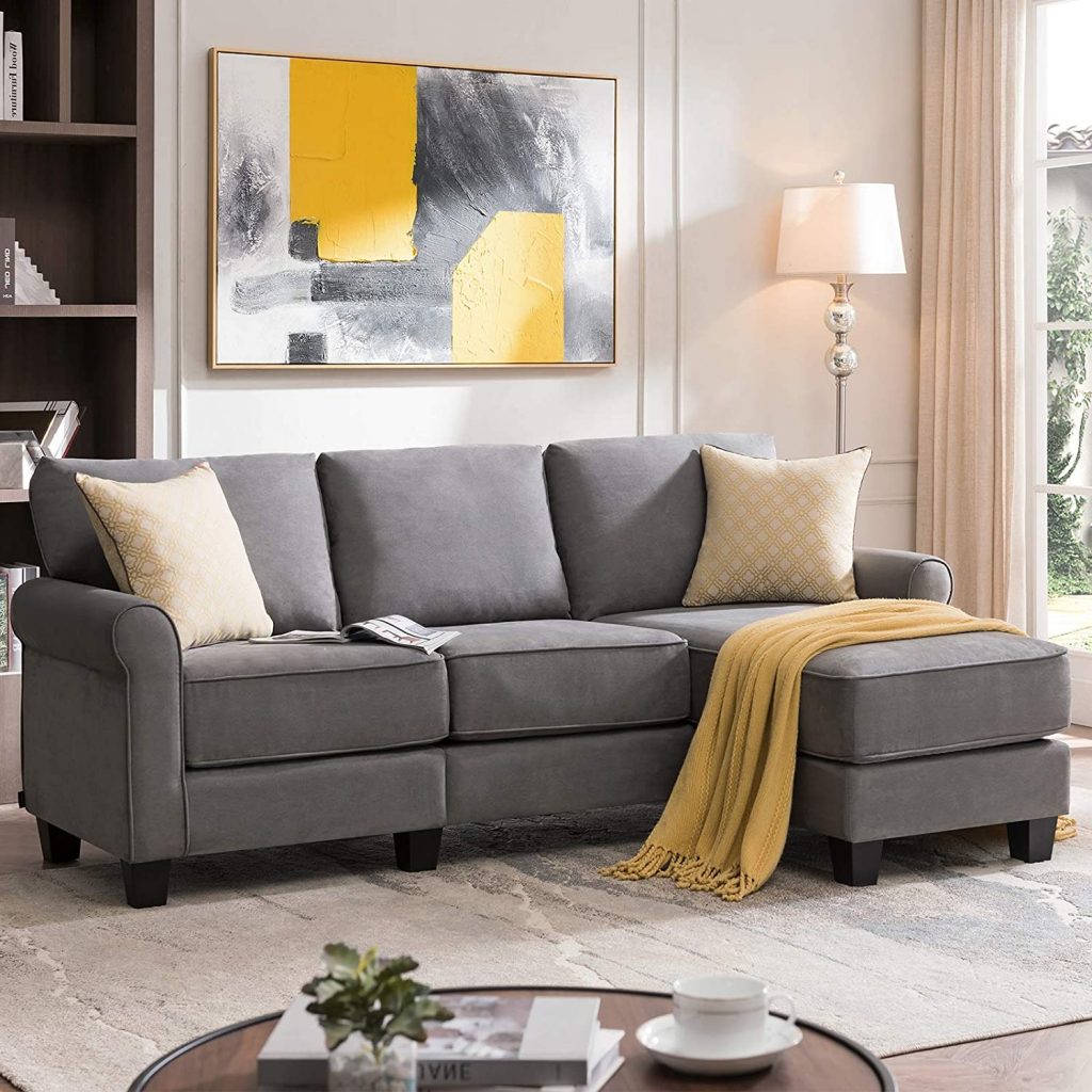 Sectional Sofa Couch for Small Apartment