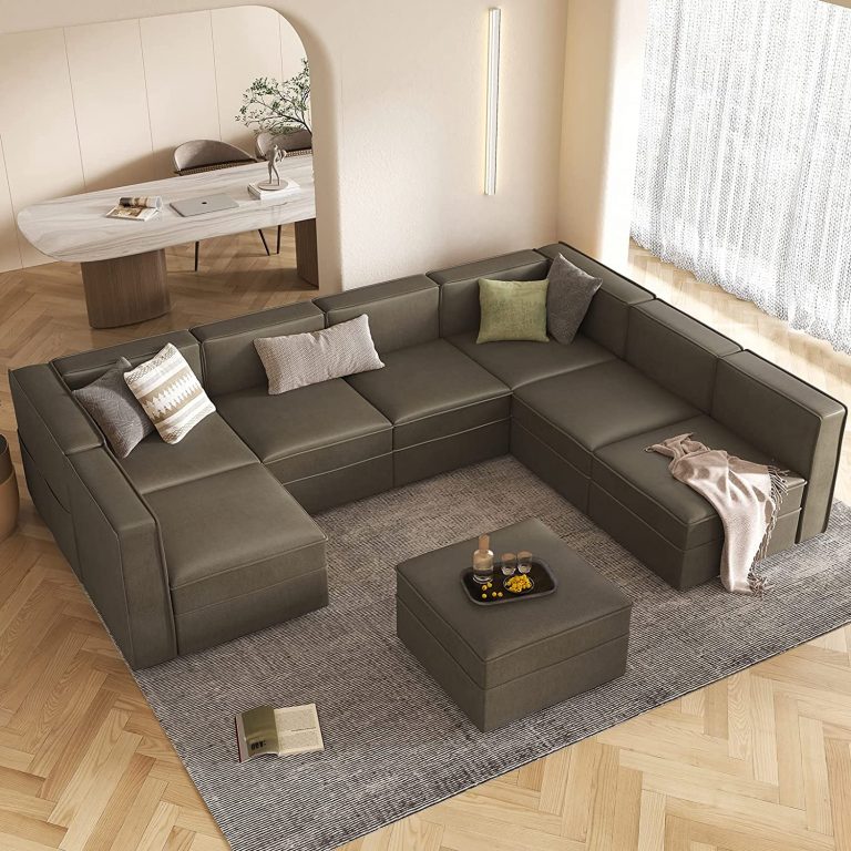 The Pros and Cons of U-Shaped Sofa Sectionals