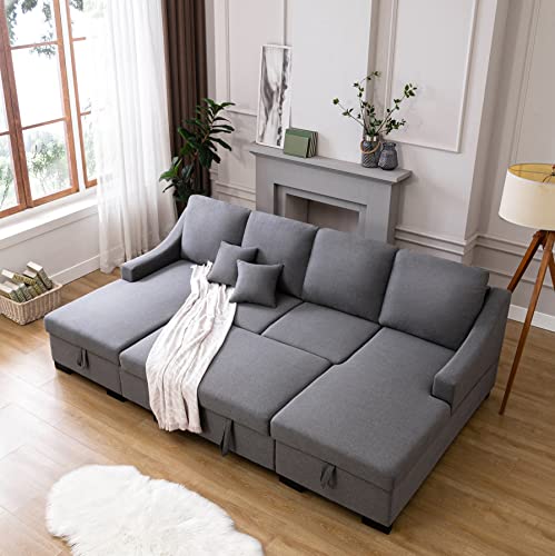 Sectional Sleeper Sofa With Storage